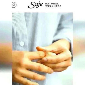 Saje Relax-O-Ring with burlap gift  bag